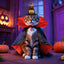 Stand-collar Halloween Pet Costume Adjustable Comfortable Cat Cosplay Cloak Pet Supplies Soft Fabric Dogs Knight Cape Party