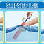 8-100 Pack Water Soaker Bulk Summer Blasters Squirt Guns for Outdoor Swimming Pool Backyard Beach Game Water Fighting Party set
