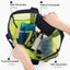 Quick Dry Beach Swimming Shoulder Bag Large Capacity Mesh Wash Bag Multiple Pockets Summer Drawstring Bathing Washing Handbag