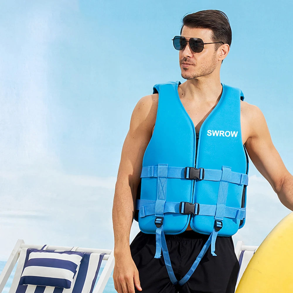 Life Jacket Water Sport Buoyancy Life Vest Swimming Boat Buoyancy Fishing Skating Vest Buoyancy Suit For Adult Children