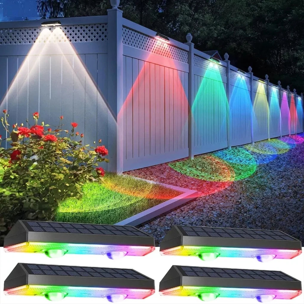 Solar Powered Wall Light For Driveways And Exterior Walls Solar Fence Light Solar Wall Light Outdoor