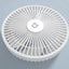 XIAOMI MIJIA Desktop Mobile Fan，Desktop Handheld Two In One，Universal Type-C Charging Port，18.5 - Hour Ultra - Long Battery Life