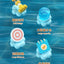 Creative Firework Water Gun Summer Toys Children's  Water Gun Pull-out Water Spray Beach Summer Swimming Pool Beach Outdoor Toy