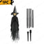 Halloween Colourful Glow Three Hand-Holding Witches Sound-activated hand-holding witch Halloween light up decoration props