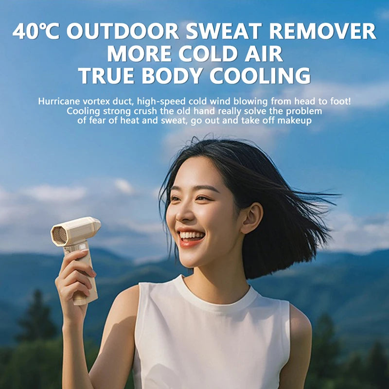Xiaomi 450000RPM Powerful Air Blower Turbo Jet Fan High Speed Turbo Violent Fan Brushless Motor Handheld Duct Fan PC Clean Tool