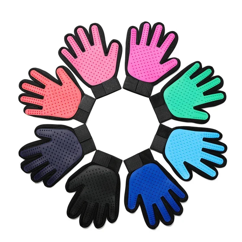 Gloves Pet  Comb to- Bathe Dogs | Cleaning Hair Remove |Silicone