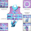 Kid's Life Jacket Vest, Child Float, Pool, Buoyancy Aid, Safe Buckle, Toddler, Quick Delivery, 30- 50 lbs