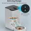 WiFi Smart Pet Feeder - 6L Capacity with Stainless Steel Bowls