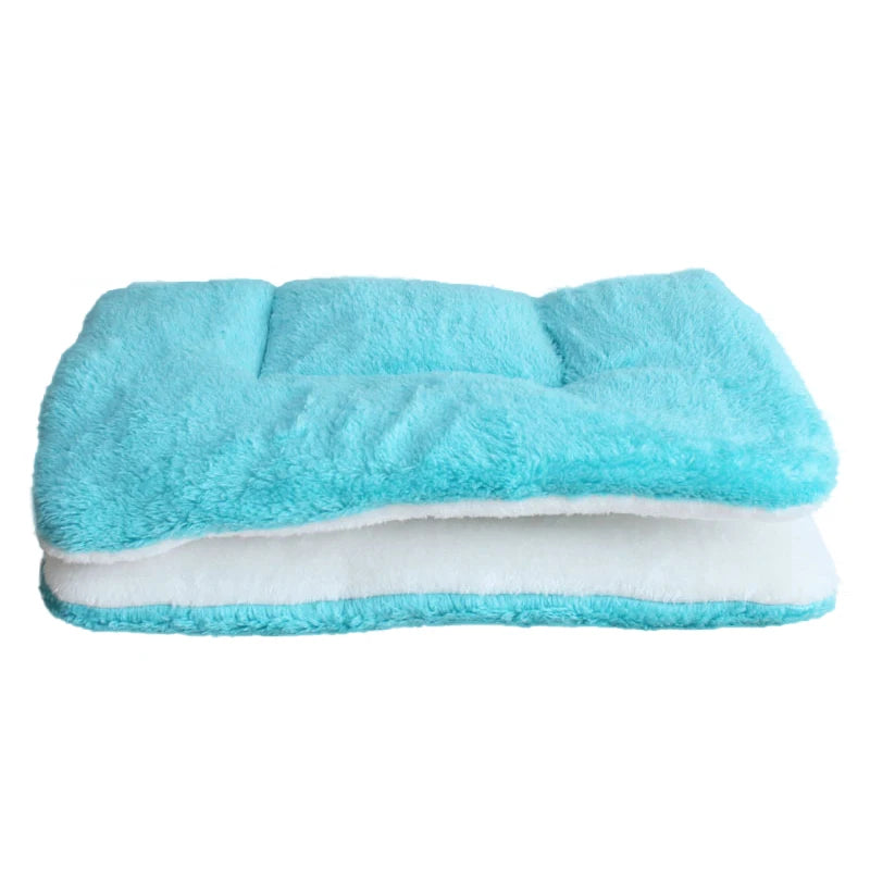 Flannel pet pad dog bed thickened sleeping pad dog blanket suitable for Chihuahua Labrador puppy kitten small large dog pet rug