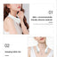 New Mini Neck Fan Portable Bladeless Hanging Neck 1200mAh Rechargeable Air Cooler 3 Speed Mini Summer Sports Fans