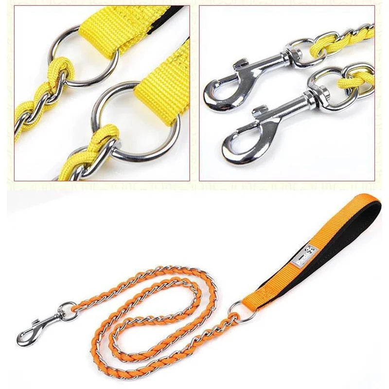 Anti-Bite Dog Leash with Continuous Bite Resistance