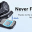Eary Portable Car Clip On Fan Battery Operated 3 Speed Wind 900 Rotate Quiet Small Air Cooling Fan For Desk Camping Stroller Fan