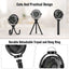 Portable USB Rechargeable Fan with Tripod Clip, Mini Stroller Fan for Baby,Summer Air Cooler,Handheld Hanging Desk,for Camping