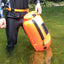 Outdoor Swimming Buoy Swim Float Dry Bag with Waist Belt Waterproof PVC Storage Bag Touch Screen for Water Sports