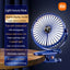 Xiaomi Clip-on Fan 5 Speed Quiet Rechargeable Home Desktop Portable Air Circulator Wireless Fan Light With LED Display For Camp