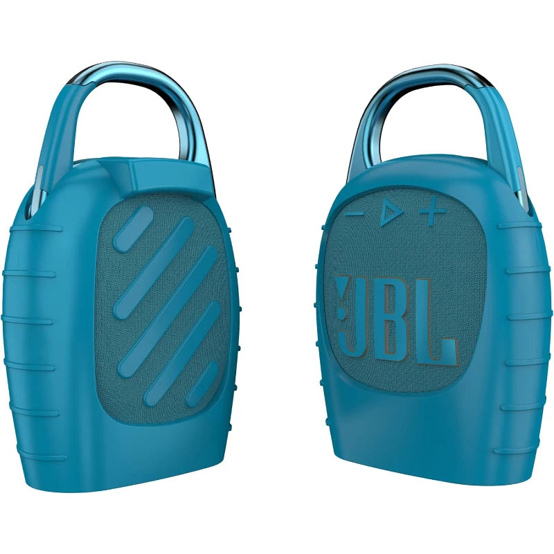 ZOPRORE Silicone Protective Carrying Case for JBL Clip 5 Portable Bluetooth Speaker Stand Up Cover Pouch for JBL Clip5 Speaker
