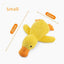 Dog Toy Plush Companion Sleeping Duck Anti Biting Molar Cleaning Relief Boring Duck Sound Pet Toy