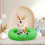 Frog octopus kennel dog bed medium small dog removable waterproof cover round nest plush pet mattress with non-slip