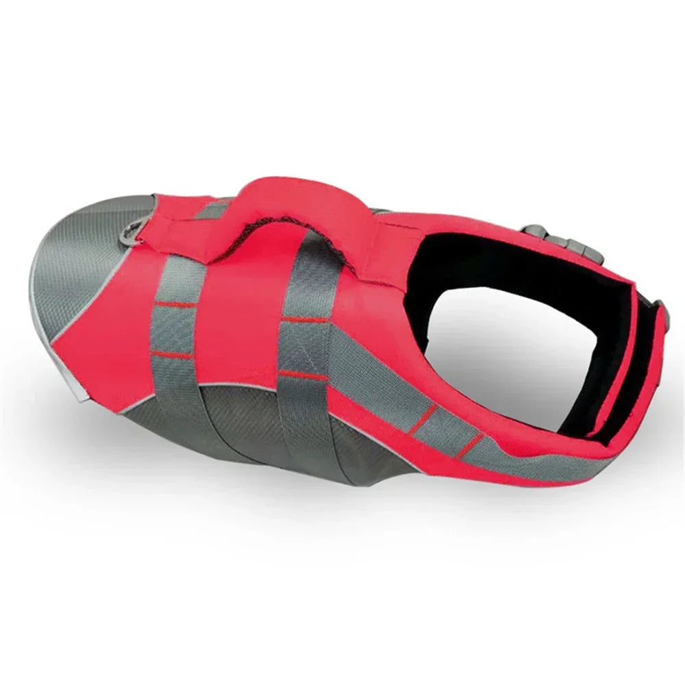 Dogs Life Vest Buoyancy Aid Pets Safety Swimming Coats Adjustable Vest Suit Water Activities Beach Vacations Boating Trips