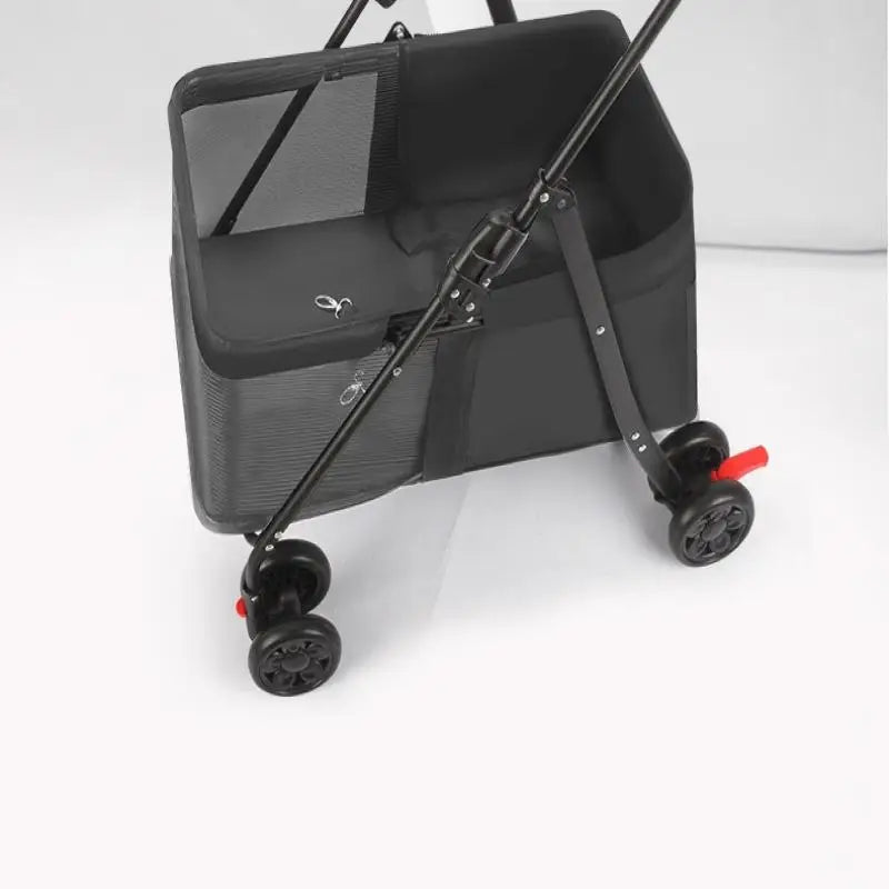 Foldable Pet Stroller - Perfect for Small Dogs, & Puppies
