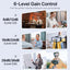 LINK 2 Wireless Lavalier Microphone for Iphone Android DSLR Cameras Smartphone Gaming Youtube Video Recording Streaming