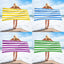 Yellow Stripe Microfiber Beach Towel Quick Fast Dry  Trend Pattern Beach Towel Oversized Blanket Lightweight Towel Bathtowel