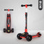 Children's Scooter 1-3-8-15 Year Old Large Scooter Male and Female Single Leg Scooter Music Light Smooth Driving