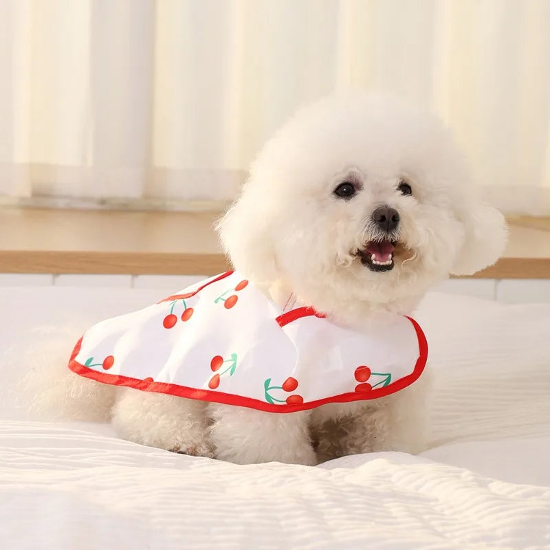 New Dog Raincoat Waterproof Hoodie Jacket Rain Poncho Pet Rainwear Clothes Teddy Ins Cute Outdoor Dogs Raincoat Accessories