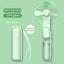 2000mAh Power Bank 3 Gears Portable Fan Super Mini Handheld Fan USB Rechargeable Fan Foldable Hand Held Small Pocket Fan