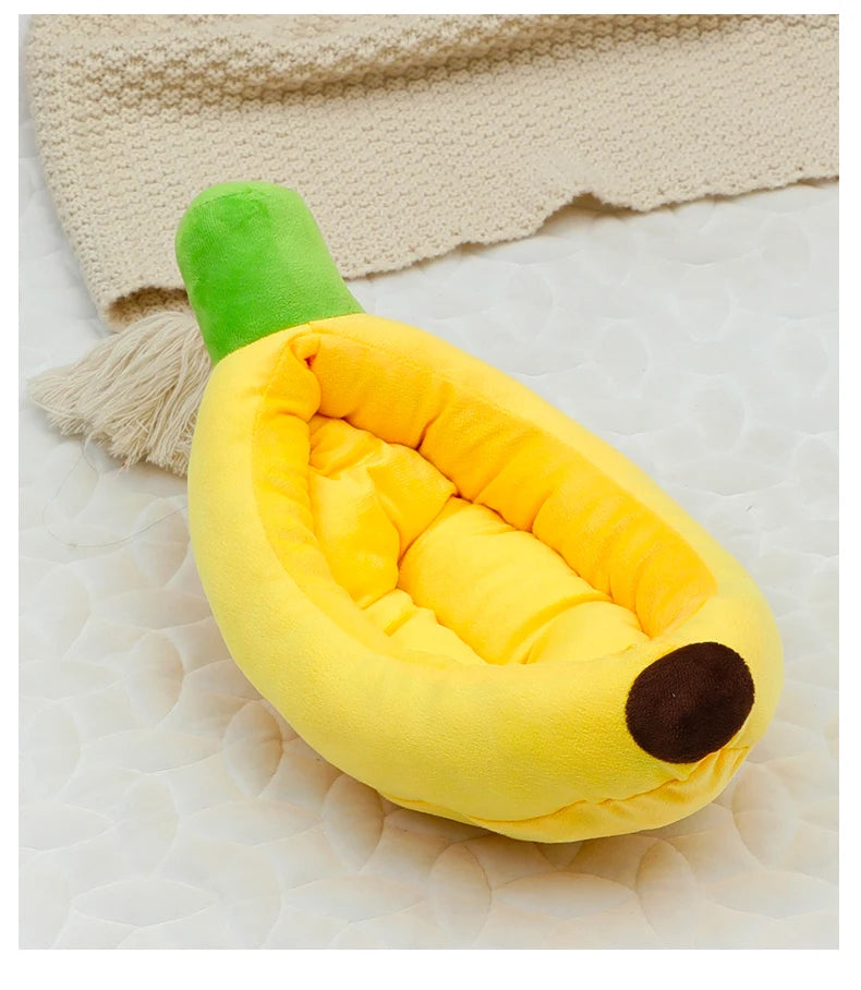 Banana Boat Dog House All Seasons Universal Cat House Summer Removable an d Washable Teddy corgi Bears Small and MediumDog Pet