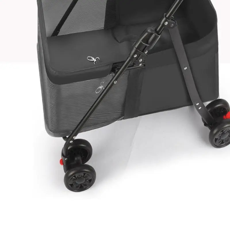 Foldable Pet Stroller - Perfect for Small Dogs, & Puppies