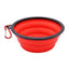 Portable Folding Silicone Dog Feeder Bowl