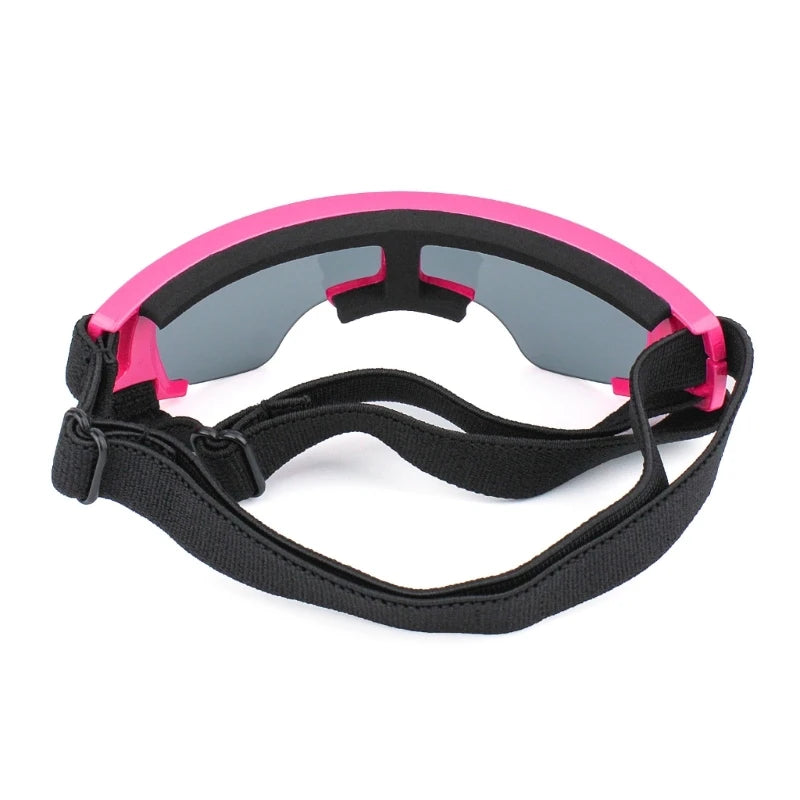 Dog Summer Sunglasses Soft Windproof Anti-UV with Adjustable Strap for Outdoor Sports Goggles for Heavy Snow Dropshipping
