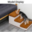 New Pet Climbing Ladder Foldable Storage Dog Ladder Anti Slip Large Capacity Thickened Bottom Plate Staircase Pets Products