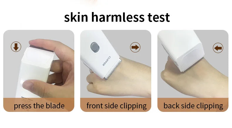 Small Dog Hair Clipper USB Rechargeable Pets Trimmer Cat Shaver Cutting Machine Puppy Carving Grooming Haircut Kit Low Noice