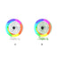 RGB Colorful Desktop Fan: Whisper - Quiet, Boasting Potent Wind Power in a Compact Design. The Ultimate Choice for Personal Cool