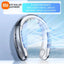 Xiaomi Portable Mini Hanging Neck Fan Digital Display Power Bladeless Fan Neckband Air Cooler USB Rechargeable Fan Cooling Tool