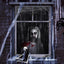 2 Pack Halloween Ghost Curtain Decorations - Female Ghost Window Cover for Indoor/Outdoor Party Decor
