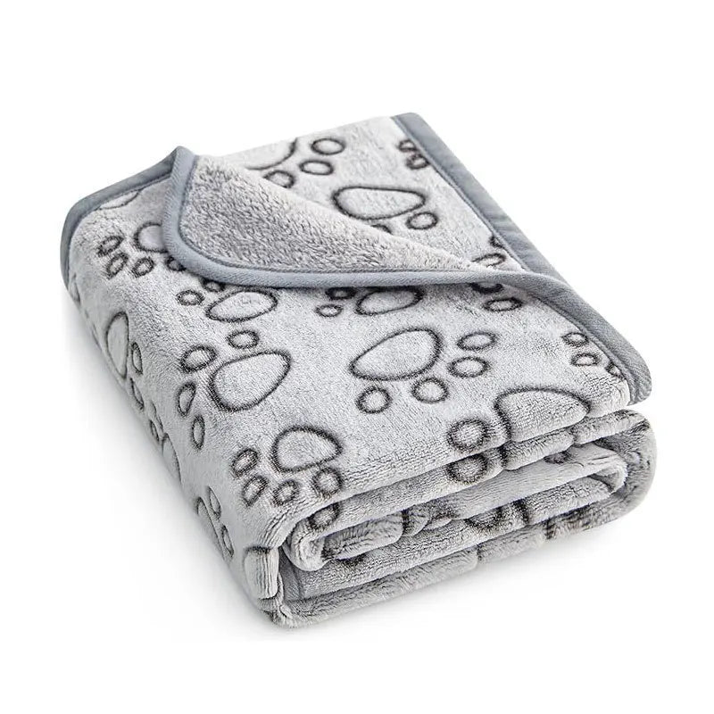 Cat and Dog Pet Blanket Calming Blanket Fluffy Pet Blanket Super Soft Warm Comfort Blanket Cute Pattern Washable Puppy Fur