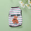 Pets Summer Prints Vests Dog Clothes Little Bear Dog Pattern Pet T-shirts Breathable Sleeveless Puppy Costume Dog Pet Shirts