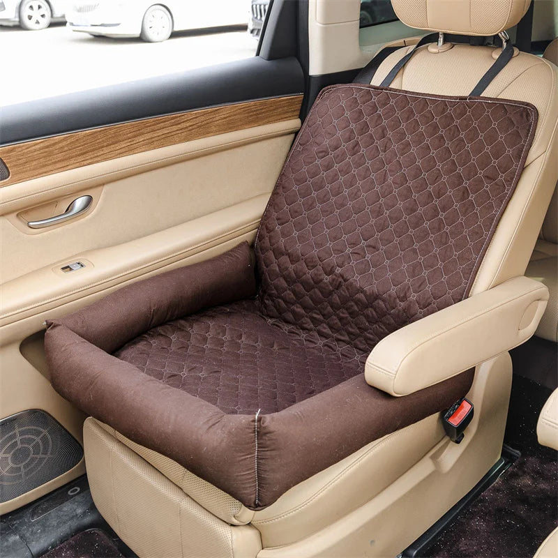 1PC Waterproof Dog Car Seat Cover Nest Pets Travel Carrying Car Mat Baskets Anti Dirty Cats Medium Small Dogs Bed for Car Seat
