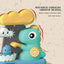 Children's Take A Shower Paddle Toys Cartoon Animals Dinosaurs Spin Water Spray Waterwheel Bath Toy Kids Delight Shower Toy Gift