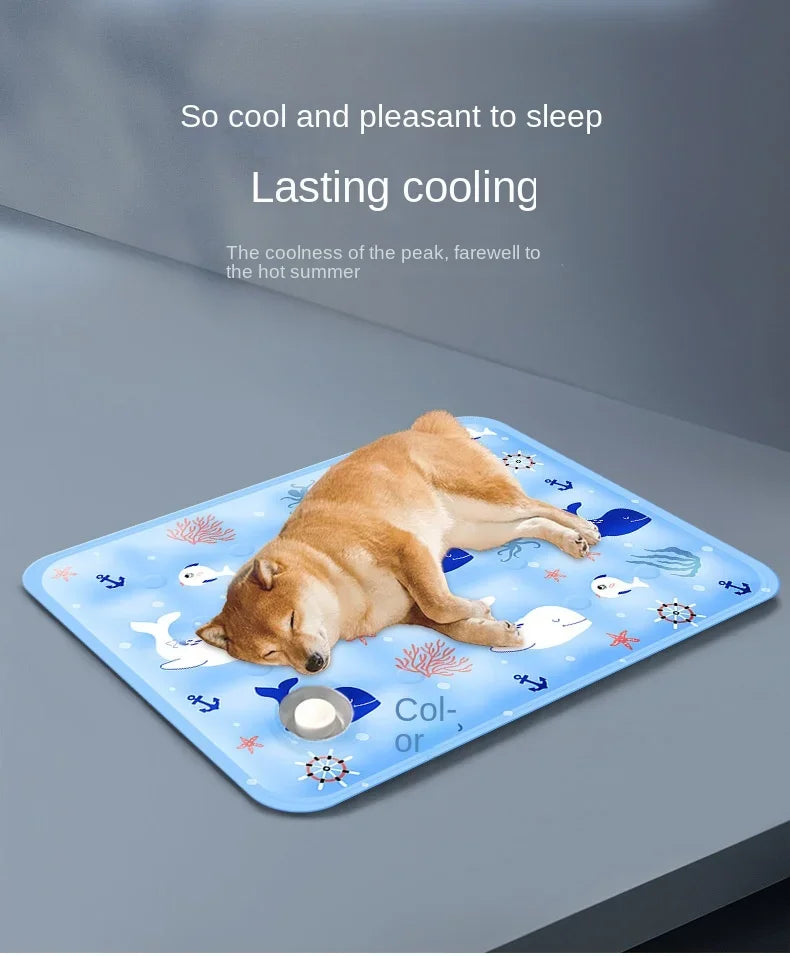 Dog Cooling Mat Summer Pet Cold Bed Extra Large For Small Big Dogs Pet Accessories Cat Durable Blanket Sofa Cat Ice Pad Blanket