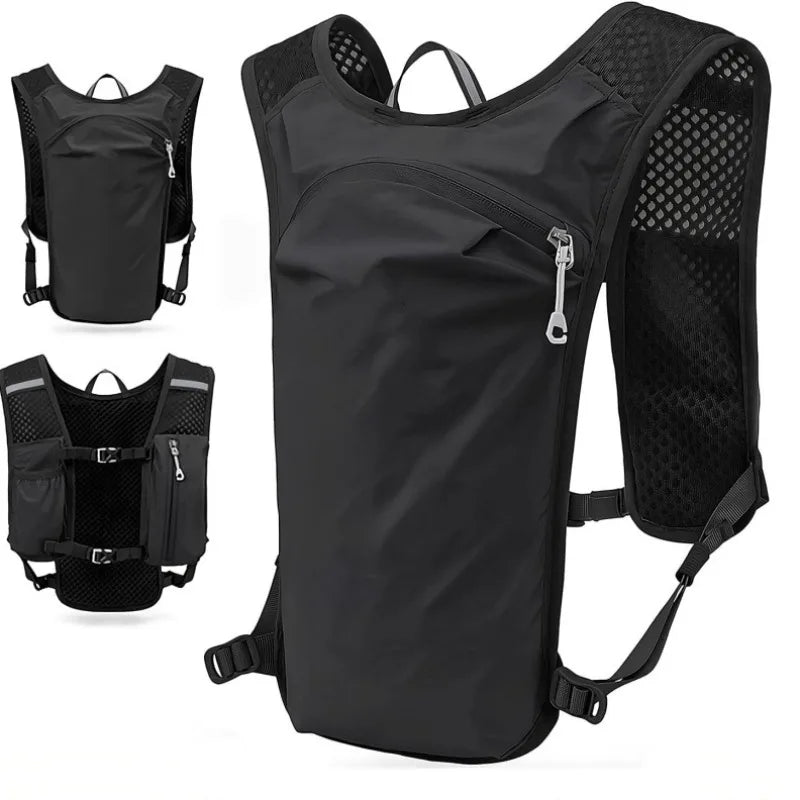 Cycling Sports Vest, Running, Hiking, Backpack, Breathable Bike, off-road Marathon, Water Bag Backpack