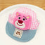 Cartoon Pet Harness Leash Sun Hat Set Cute Kitten Puppy Costume Cat Small Dogs Vest Harness Rope Cap 3pcs Outdoor Pet Supplies