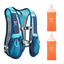 UTOBEST Running Hydration Vest 5L Lightweight Hydration Backpack with 2pcs 350ml Water Bottles for Bicycle Marathon Hiking