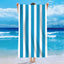 Yellow Stripe Microfiber Beach Towel Quick Fast Dry  Trend Pattern Beach Towel Oversized Blanket Lightweight Towel Bathtowel