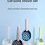 Pet litter scoop set specialized cat litter filter matching base fine hole cat scoop cleaning pet supplies