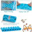 Pet Poop Bag Solid Color Printed Pet Garbage Bag Clean Poop Bag Dog Walking Portable Poop Bag For Dogs Litter and Housewife Bags