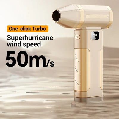 Xiaomi 450000RPM Powerful Air Blower Turbo Jet Fan High Speed Turbo Violent Fan Brushless Motor Handheld Duct Fan PC Clean Tool